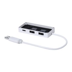 Hevan átlátszó USB hub