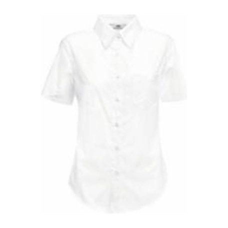 LADY FIT SHORT SLEEVE POPLIN SHIRT