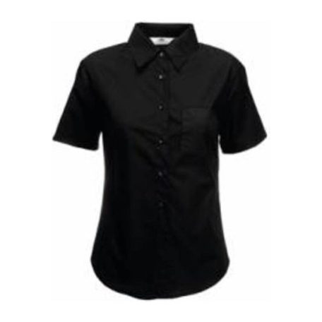 LADY FIT SHORT SLEEVE POPLIN SHIRT