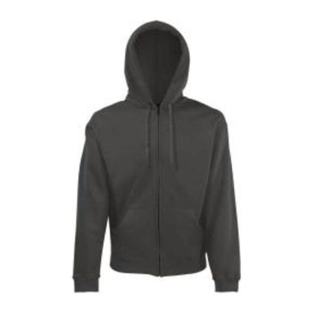 HOODED SWEAT JACKET