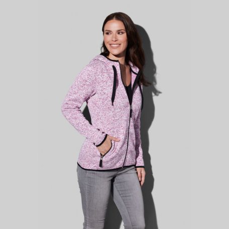 ACTIVE KNIT FLEECE JACKET