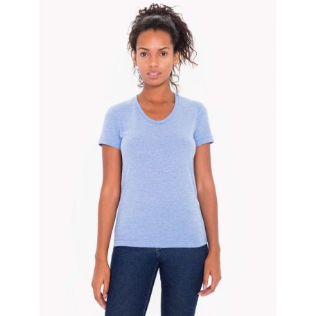 American Apparel TR301 női tri-blend rövidujjú póló