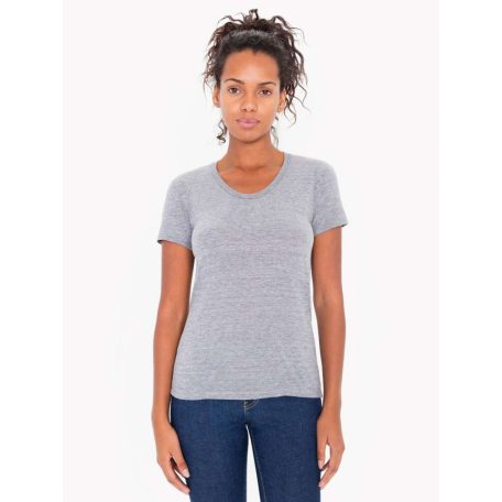 American Apparel TR301 női tri-blend rövidujjú póló