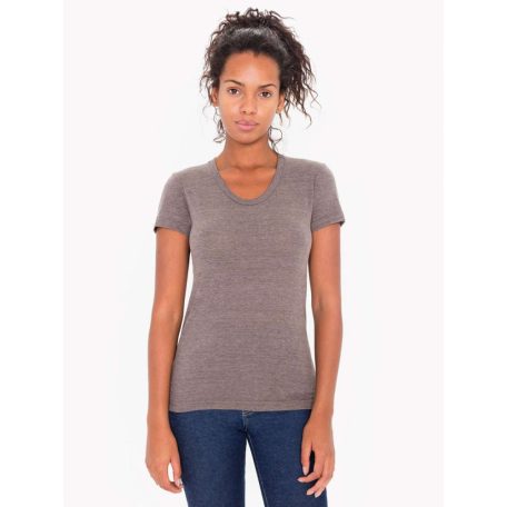 American Apparel TR301 női tri-blend rövidujjú póló