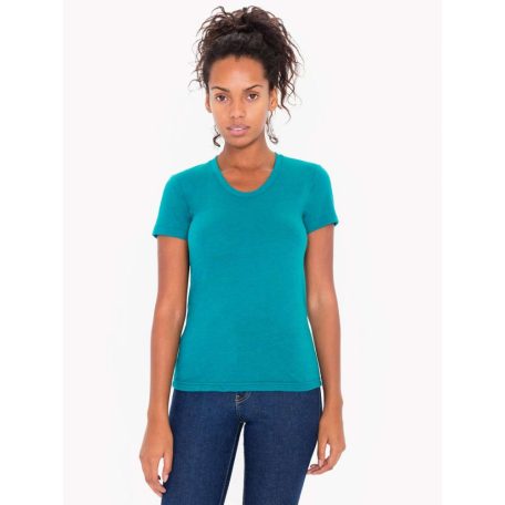 American Apparel TR301 női tri-blend rövidujjú póló