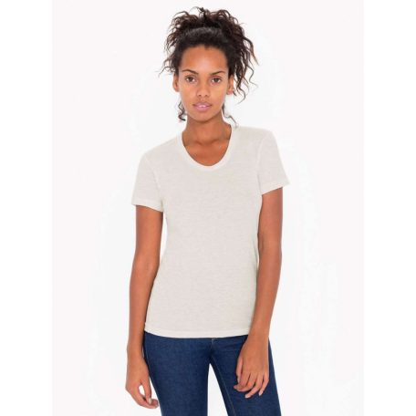 American Apparel TR301 női tri-blend rövidujjú póló