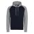 Just Hoods AWJH009 BASEBALL HOODIE L