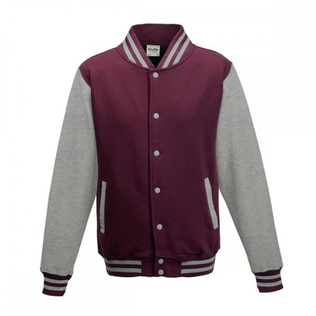 Just Hoods AWJH043 VARSITY JACKET L