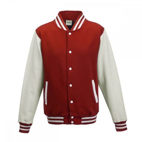 Just Hoods AWJH043 VARSITY JACKET XS