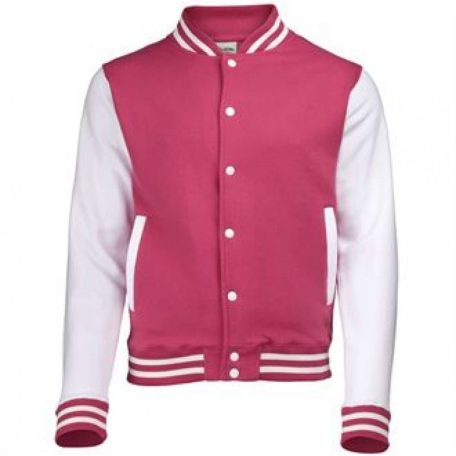 Just Hoods AWJH043 VARSITY JACKET L