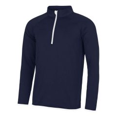 Just Cool JC031 MEN'S COOL 1/2 ZIP SWEAT M