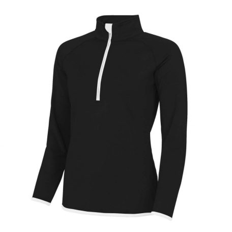 Just Cool JC036 WOMEN'S COOL 1/2 ZIP SWEAT L