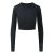 Just Cool JC039 WOMEN'S LONG SLEEVE CROP T L