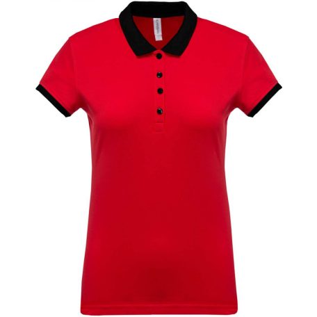 Kariban KA259 LADIES’ TWO-TONE PIQUÉ POLO SHIRT 2XL