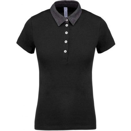 Kariban KA261 LADIES' TWO-TONE JERSEY POLO SHIRT 2XL