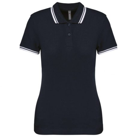 Kariban KA273 LADIE'S 2 STRIPED SHORT SLEEVED POLOSHIRT M