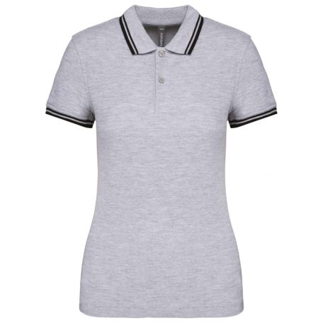 Kariban KA273 LADIE'S 2 STRIPED SHORT SLEEVED POLOSHIRT L