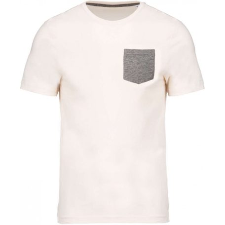 Kariban KA375 ORGANIC COTTON T-SHIRT WITH POCKET DETAIL 2XL