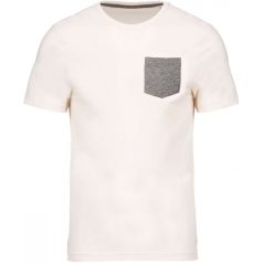 KA375 ORGANIC COTTON T-SHIRT WITH POCKET DETAIL