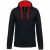 Kariban KA446 MEN'S CONTRAST HOODED SWEATSHIRT 2XL