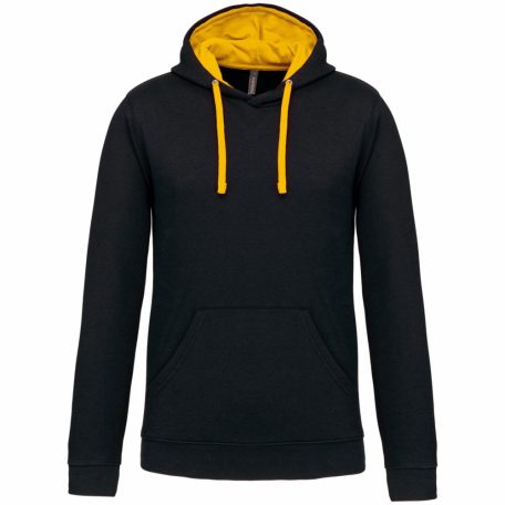 Kariban KA446 MEN'S CONTRAST HOODED SWEATSHIRT L