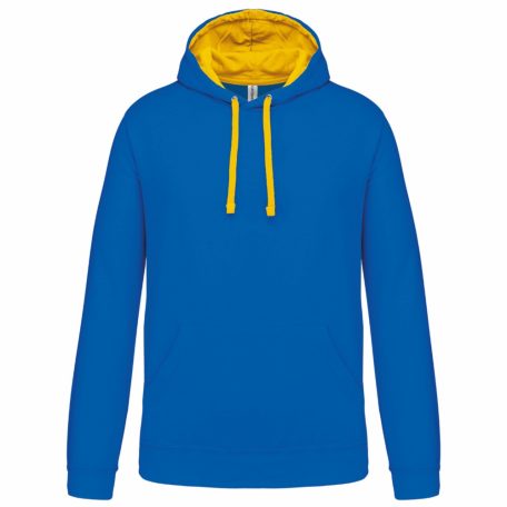 Kariban KA446 MEN'S CONTRAST HOODED SWEATSHIRT L