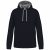 Kariban KA446 MEN'S CONTRAST HOODED SWEATSHIRT 2XL