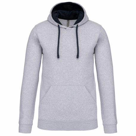 Kariban KA446 MEN'S CONTRAST HOODED SWEATSHIRT 3XL