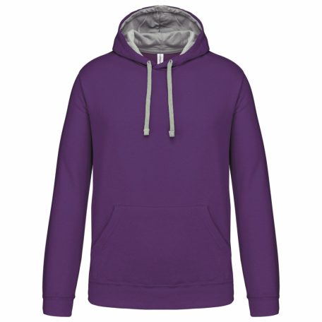 Kariban KA446 MEN'S CONTRAST HOODED SWEATSHIRT L