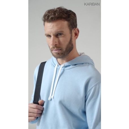 Kariban KA446 MEN'S CONTRAST HOODED SWEATSHIRT 2XL