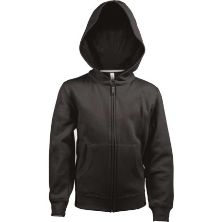 KA455 KIDS FULL ZIP HOODED SWEATSHIRT