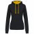 Kariban KA465 LADIES’ CONTRAST HOODED SWEATSHIRT XS