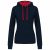 Kariban KA465 LADIES’ CONTRAST HOODED SWEATSHIRT 2XL