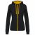 Kariban KA467 LADIES’ CONTRAST HOODED FULL ZIP SWEATSHIRT L