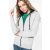 Kariban KA467 LADIES’ CONTRAST HOODED FULL ZIP SWEATSHIRT 2XL