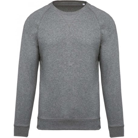 KA480 MEN'S ORGANIC COTTON CREW NECK RAGLAN SLEEVE SWEATSHIRT