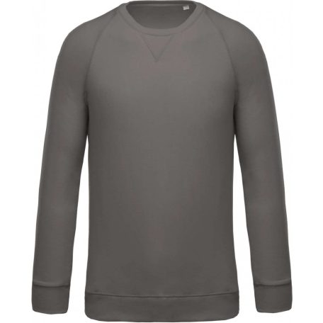 KA480 MEN'S ORGANIC COTTON CREW NECK RAGLAN SLEEVE SWEATSHIRT