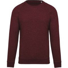   KA480 MEN'S ORGANIC COTTON CREW NECK RAGLAN SLEEVE SWEATSHIRT