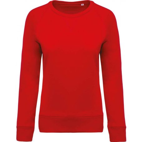 KA481 LADIES’ ORGANIC COTTON CREW NECK RAGLAN SLEEVE SWEATSHIRT