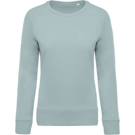 KA481 LADIES’ ORGANIC COTTON CREW NECK RAGLAN SLEEVE SWEATSHIRT