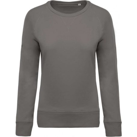 KA481 LADIES’ ORGANIC COTTON CREW NECK RAGLAN SLEEVE SWEATSHIRT