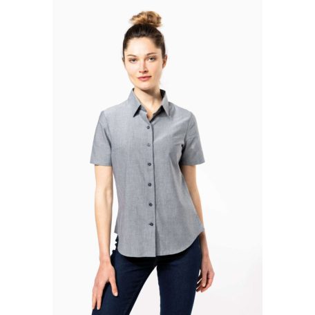 Kariban KA536 LADIES' SHORT-SLEEVED OXFORD SHIRT XS