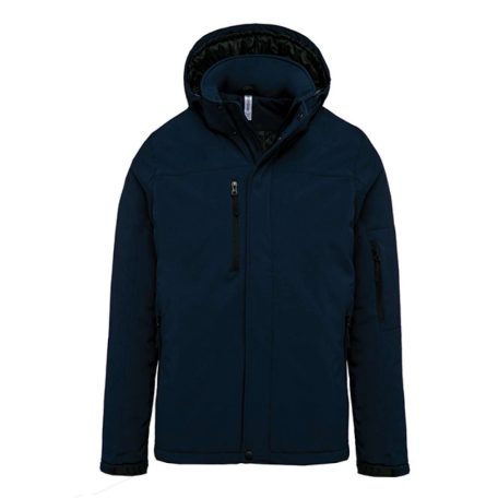 KA650 MEN'S HOODED SOFTSHELL LINED PARKA