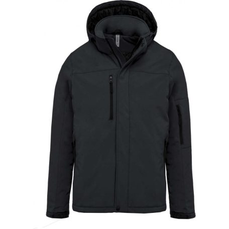 KA650 MEN'S HOODED SOFTSHELL LINED PARKA