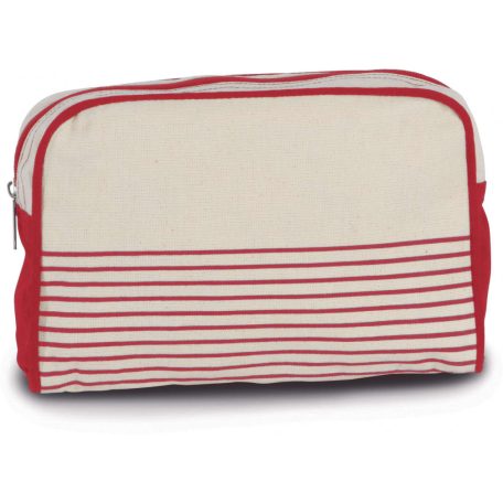 KI0731 VANITY CASE IN COTTON CANVAS - DUFFEL STYLE