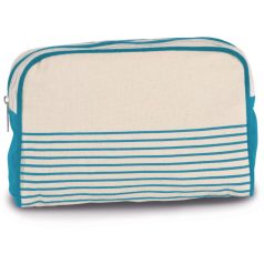 KI0731 VANITY CASE IN COTTON CANVAS - DUFFEL STYLE