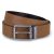 KP812 RAW EDGE LEATHER BELT - 35MM