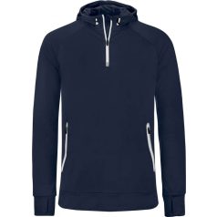 PA360 ZIP NECK HOODED SPORTS SWEATSHIRT