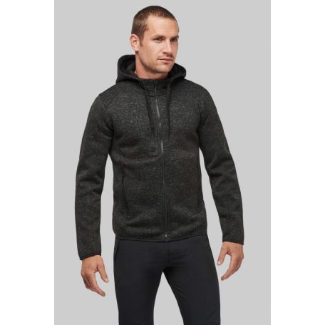 PA365 MEN'S HEATHER HOODED JACKET