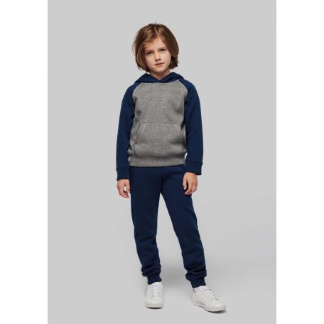 Proact PA370 KIDS' TWO-TONE HOODED SWEATSHIRT 8/10